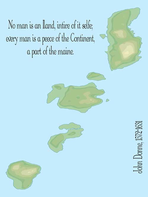 No man is an Island